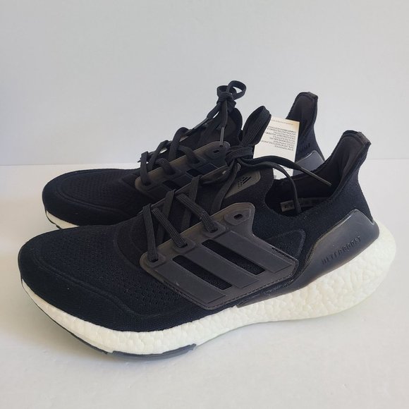 NEW Adidas Ultraboost 21 Running Shoes FY0378 Size 8.5 Black main image 7